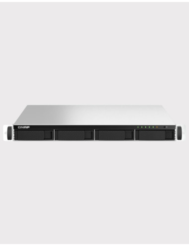 QNAP TS-464U 8GB Servidor NAS rack 1U 4 bahías IRONWOLF 4TB (4x1TB)