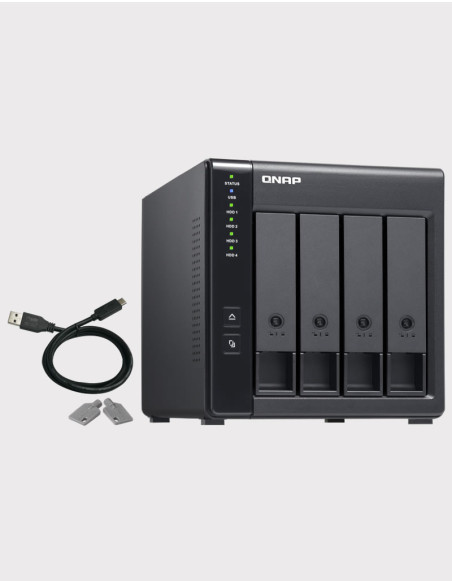 Qnap TR-004 Unidad de expansión de 4 bahías (sin unidades)