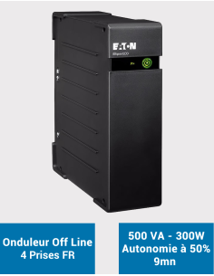 EATON Onduleur Ellipse ECO EL500FR 500VA 300W