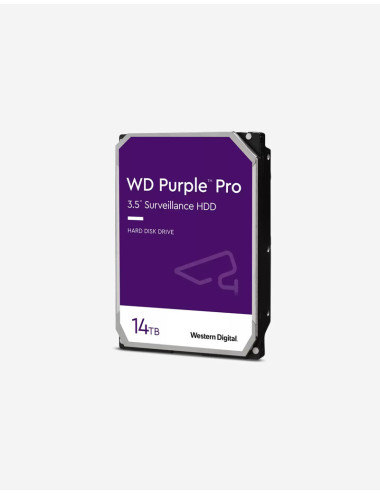 WD PURPLE PRO 14TB Unidad de disco duro de 3,5"