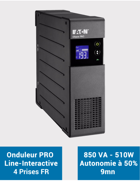 EATON Inversor Elipse PRO ELP850FR 850VA 510W