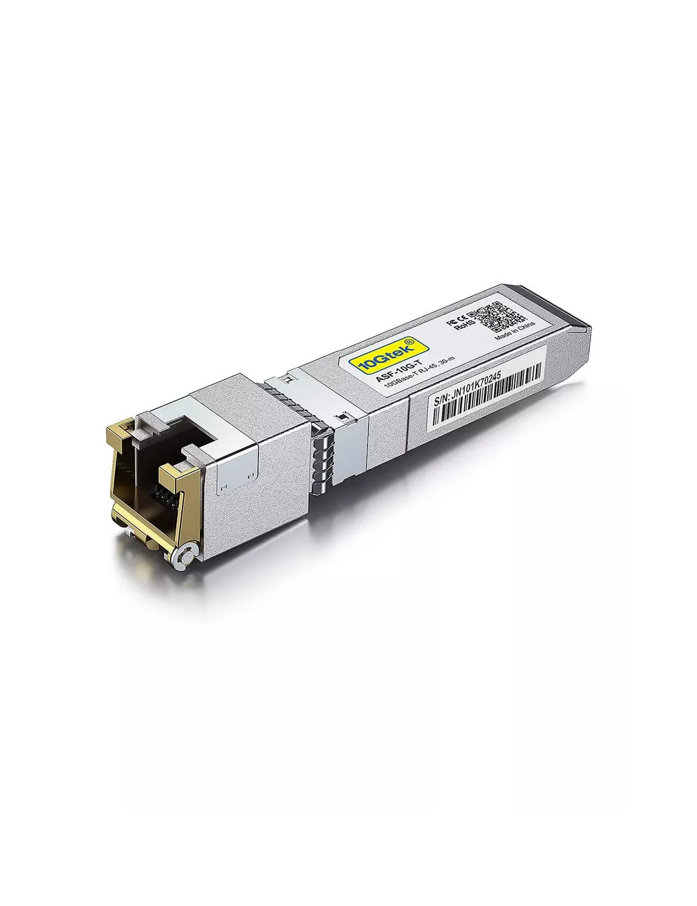 Transceiver SFP+ 10GBase-T RJ45 CAT.6a (80m)