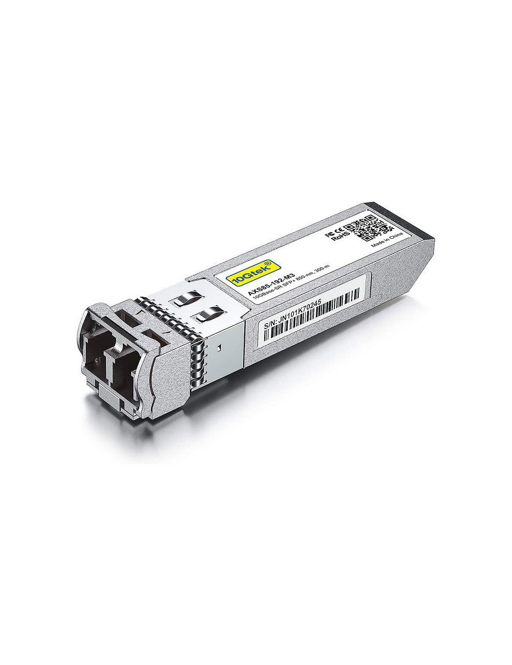 Transceiver SFP+ 10GBase-SR Fiber optic LC 850nm MultiMode (300m)