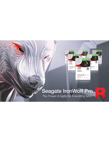 Seagate IRONWOLF PRO 4To Disque dur HDD 3.5"