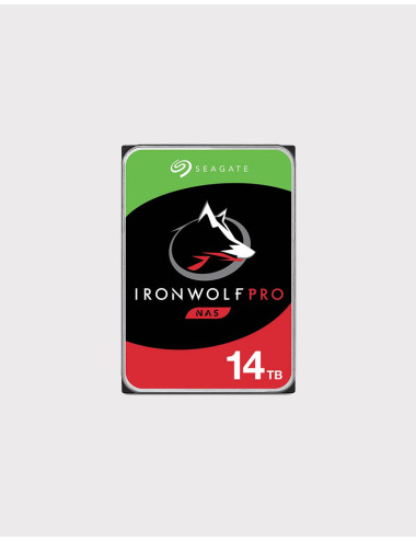 Seagate IRONWOLF PRO 14To Disque dur HDD 3.5"