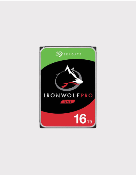 Seagate IRONWOLF PRO 16To Disque dur HDD 3.5"