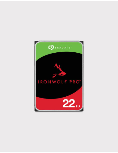 Seagate IRONWOLF PRO 22To Disque dur HDD 3.5"