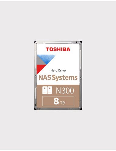Toshiba N300 8To Disque dur HDD 3.5"