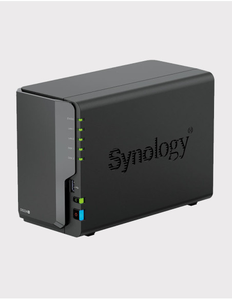 Synology DiskStation® DS224+ Servidor NAS de 2 bahías (sin discos)