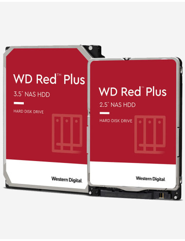WD RED PLUS Disque HDD 3.5" 2To