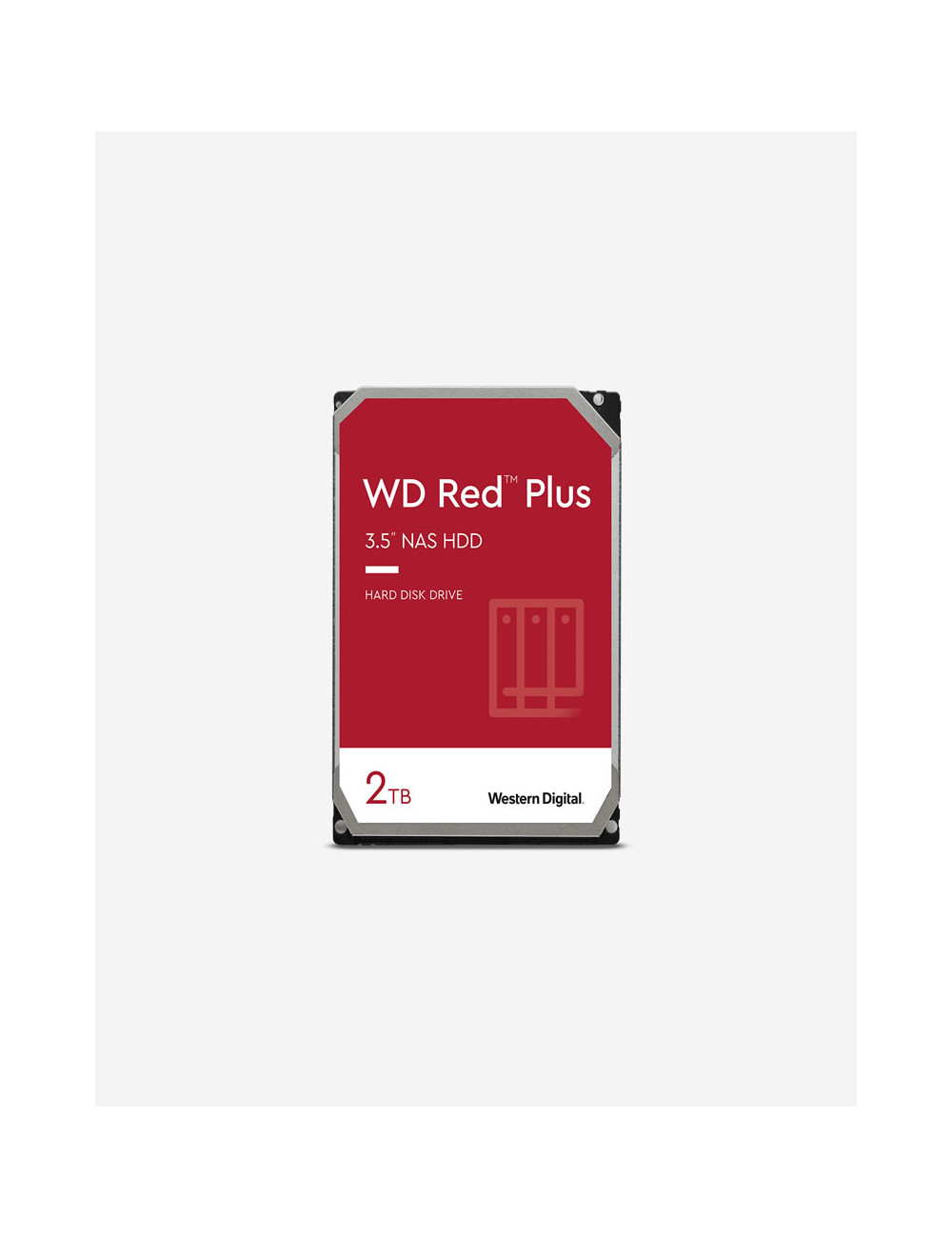 WD RED PLUS 2TB Unidad de disco duro de 3,5"