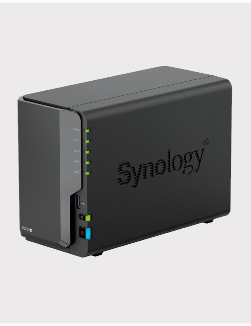 Synology DS218PLAY NAS Server WD RED 2TB (2x1TB)