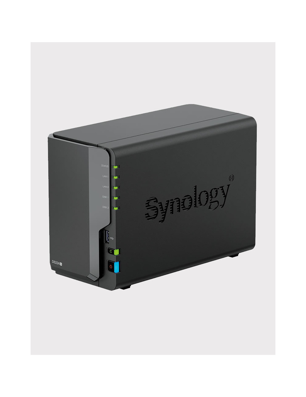 Synology DS218PLAY NAS Server WD BLUE 2TB (2x1TB)