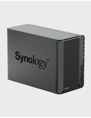Synology DiskStation DS224+ 2GB Servidor NAS IRONWOLF 2TB (2x1TB)