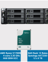 Synology RS2423+ Servidor NAS Rack 2U 12 ranuras HAT3300 96TB (12x8TB)