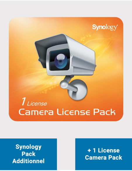 Synology Pack 1 licence pour caméras supplémentaires