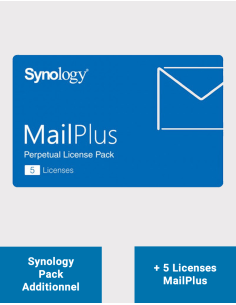 Synology Pack de 5 licencias adicionales de MailPlus