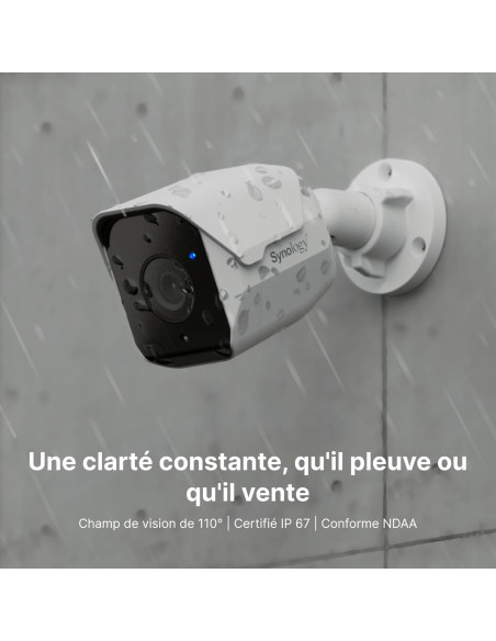 Synology BC500 5MP AI-Powered Security Camera with Night Vision
