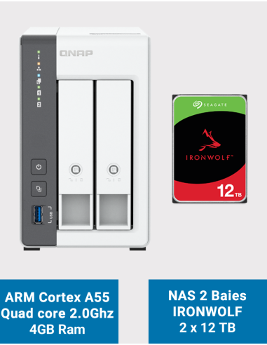 DiskStation 佳い DS218 Play 10TB (6TB + 4TB)