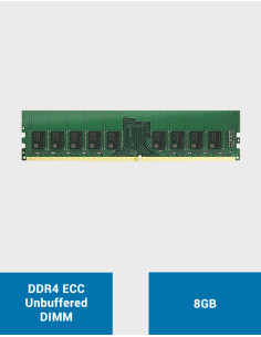 SYNOLOGY D4EU01-8G Memory expansion 8GB DDR4 ECC Unbuffered DIMM 2