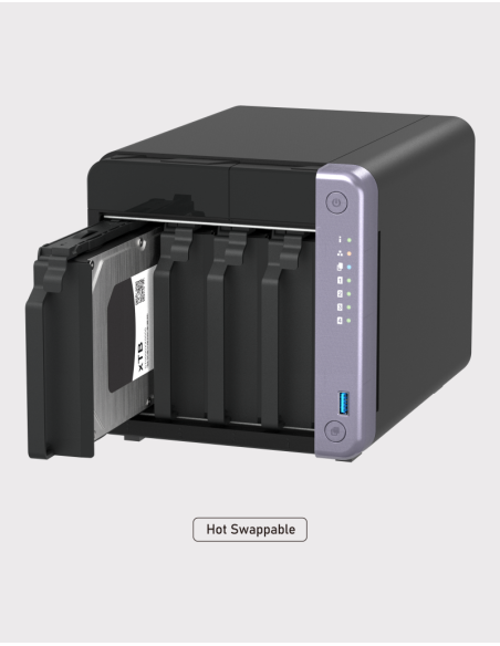 Qnap TS-432X Servidor NAS (Sin discos)