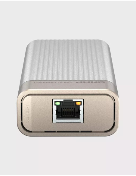 QNAP QNA-UC10G1T Adaptateur réseau USB 4 Type-C vers 10GBASE-T (RJ45)