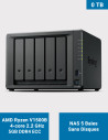 Synology DiskStation DS1525+ – NAS 5 baies sans disques