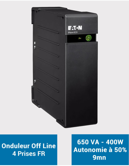 EATON Ellipse UPS ECO EL650FR 650VA 400W