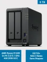 Synology DiskStation DS725+ NAS de 2 bahías sin discos