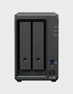 Synology DS725+ NAS de 2 bahías con 2× 16 TB HAT3300 – 32 TB 2