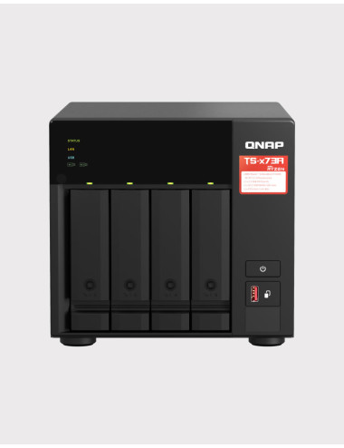 QNAP TS-431K Serveur NAS IRONWOLF 8To (4x2To)