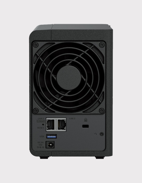 Synology DS225+ NAS 2 bahías sin discos (2,5 GbE)