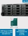 Synology RS2825RP+ – NAS rack 16 baies avec 16 × HAT3300-8T (128 To)