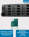 Synology RS2825RP+ NAS rack 16 baies avec 16 × HAT3300-12T (192 To)
