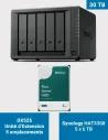 Synology DX525 – 5× HAT3300 6 TB (30 TB) – Unidad de expansión 5 bahías