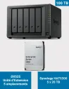 Synology DX525 – 5× HAT5300 20 To (100 To) – Unité d’expansion 5 baies