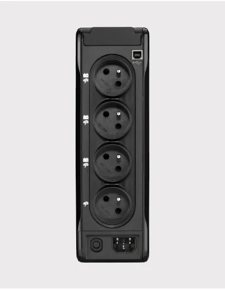 Eaton 3P700UF - Onduleur Ellipse 3P USB FR 700 VA / 420 W - 3 prises secourues + 1 parafoudre