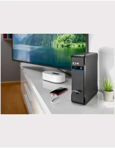 Eaton 3P700UF - Onduleur Ellipse 3P USB FR 700 VA / 420 W - 3 prises secourues + 1 parafoudre