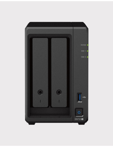 Synology DS218 NAS Server IRONWOLF 2TB