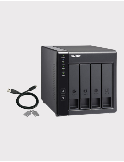 Synology DS420J Serveur NAS WD PURPLE 12To (4x3To)