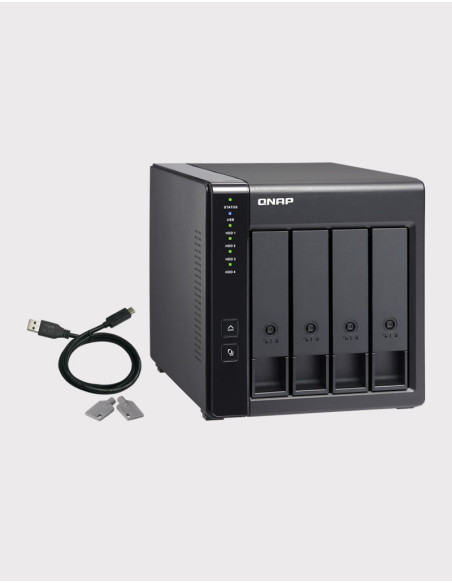 Qnap TR-004 Unité d'extension 4 baies Seagate EXOS Enterprise 32To (4x8To)