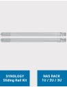Synology Kit rails coulissants RKS-02 (Pour châssis 1U / 2U / 3U)