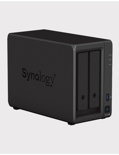 Synology DS723+ NAS Server IRONWOLF 24TB (2x12TB)
