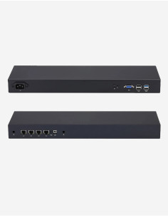 Firewall pfSense R1x J1900 Rack 1U 4 ports GbE 4Go SSD 256Go