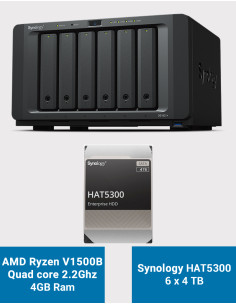 Synology DS1621+ Servidor NAS HAT5300 24TB (6x4TB)