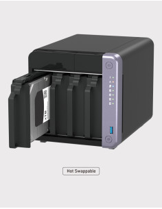 Qnap TS-432X Serveur NAS WD Red Pro 8To (4x2To)