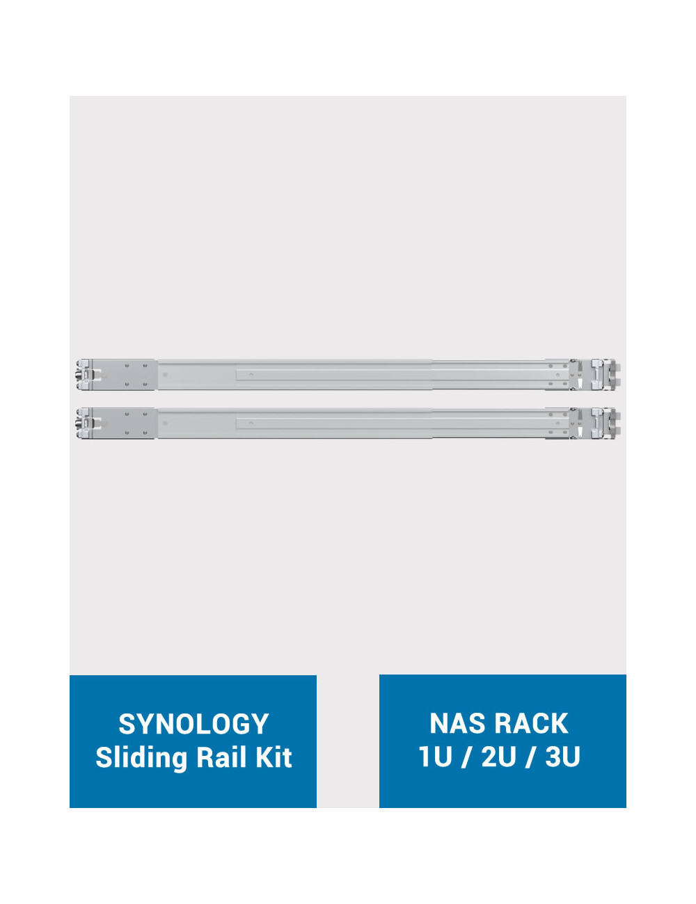 Synology Kit rails coulissants RKS-02 (Pour châssis 1U / 2U / 3U)