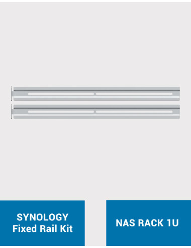 Synology Kit rails fixes RKM114 (Pour châssis 1U)