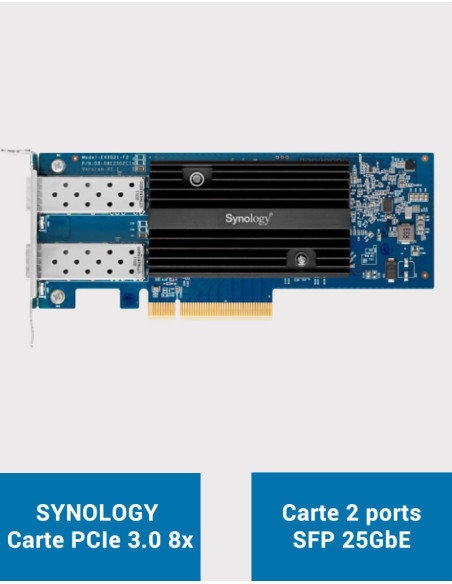 Synology E25G21-F2 2-Port 25GbE SFP Network Card