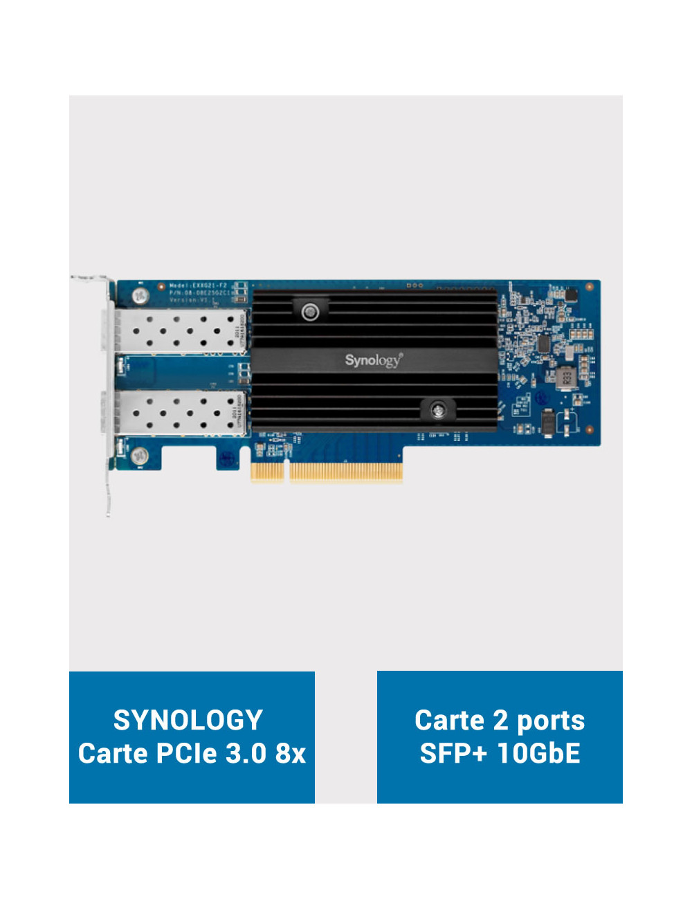 Synology Tarjeta de expansión SFP+ de 10 GBE de 2 puertos